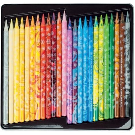 Kredki ołówkowe Koh-i-Noor Magic 3in1, 24 kolory - 2